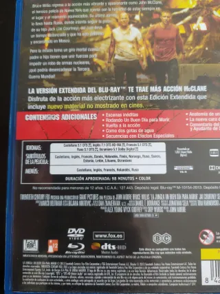 La Jungla de Cristal: Un Buen Día para Morir Blu-r