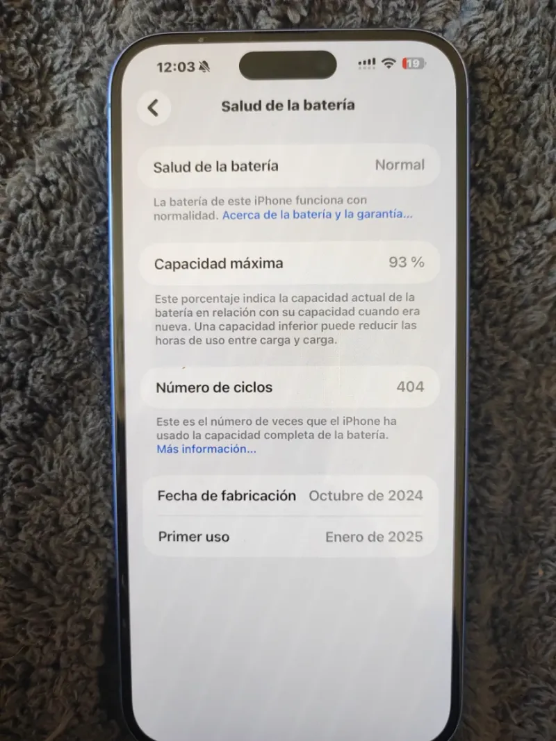 iPhone 16 Plus 256GB Azul afbeelding 3