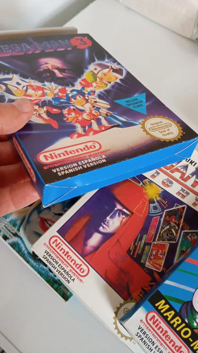 Lote 6 Juegos NES: (repro)solo cajas afbeelding 3