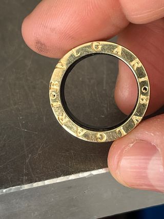 Anillo Bulgari Oro Talla 12