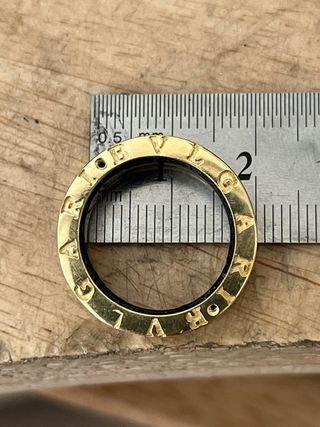 Anillo Bulgari Oro Talla 12