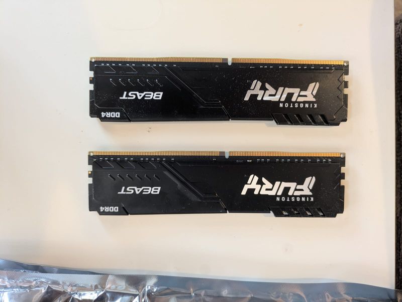 2x16GB DDR4 Kingston Fury Beast afbeelding 2
