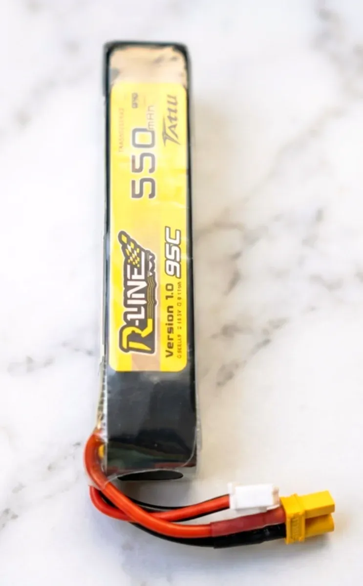 3 Baterías Lipo Tattu R-Line 550mAh 95C afbeelding 4