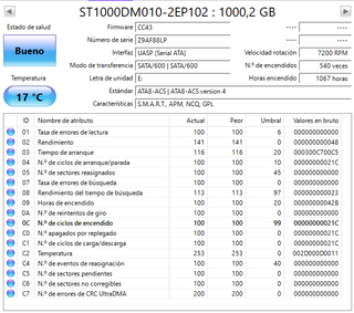 Disco Duro HDD Seagate 1TB