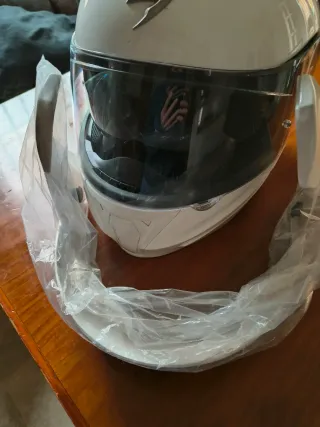 Casco Scorpion Spider S Blanco