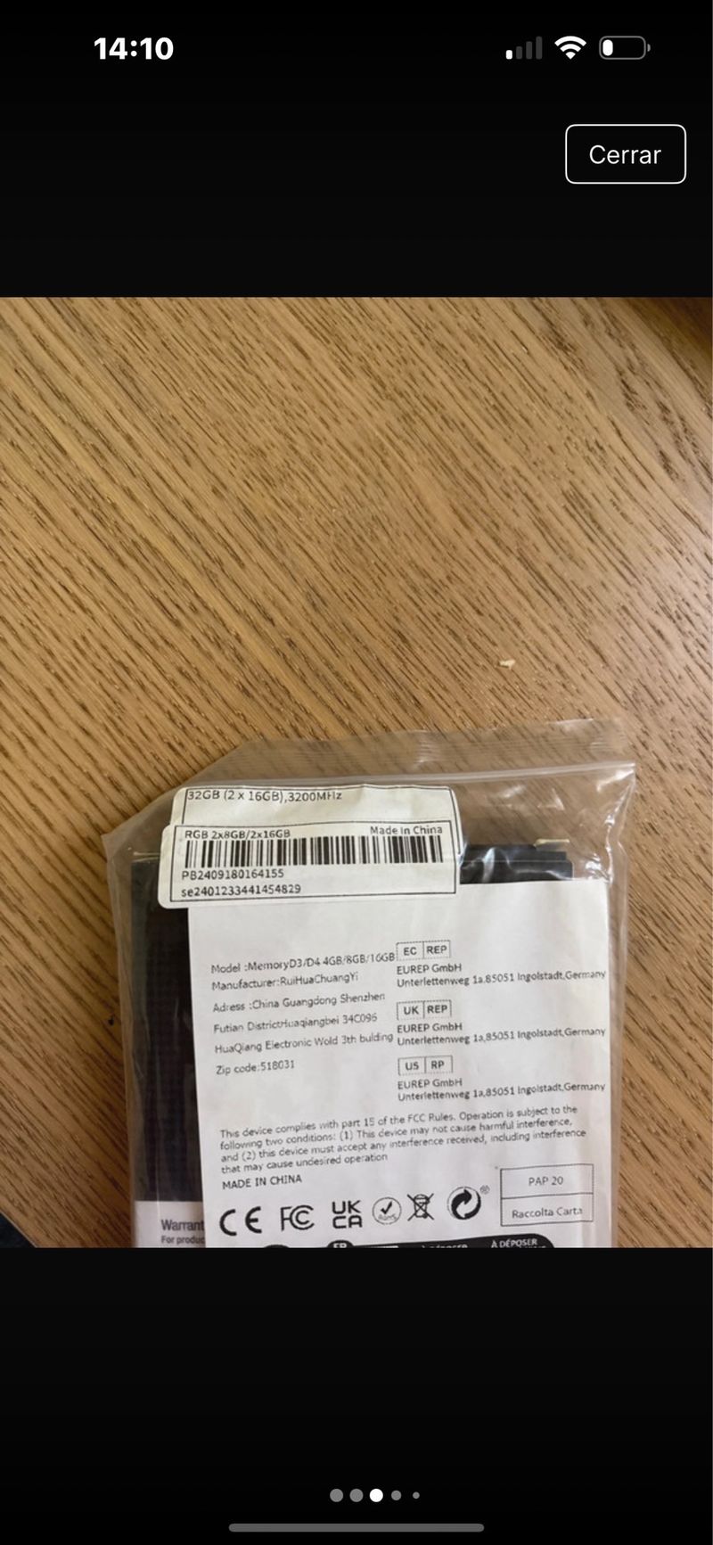 2x KLLISRE DDR4 RAM afbeelding 3
