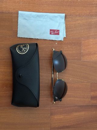 Occhiali Ray-Ban Oro e nero