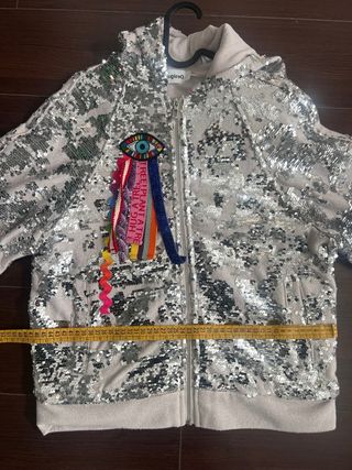 Bomber Desigual Lentejuelas X Johnson Hartig