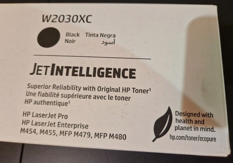 Tóner HP W2030XC Negro Original afbeelding 2