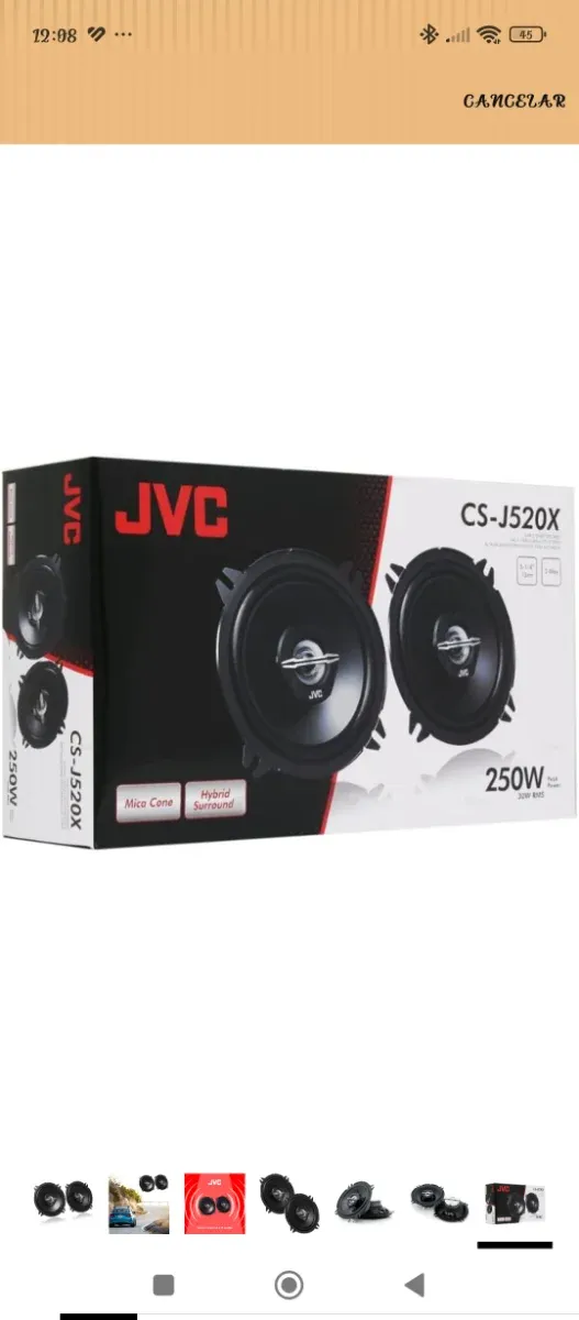 Altavoces JVC CS-J620 16cm Negro afbeelding 6