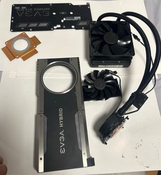 Despiece EVGA GTX 1070 HYBRID
