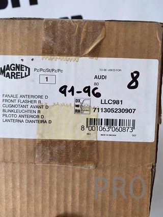 Intermitente Audi 80 LLC981 nuevo