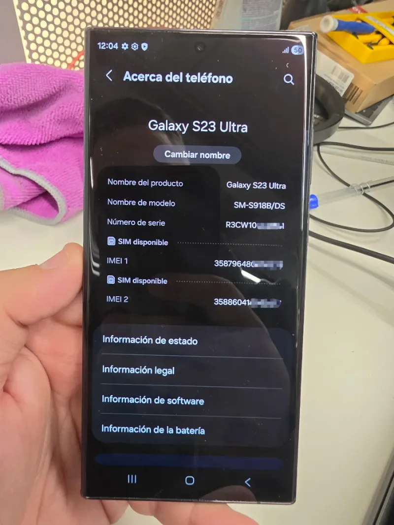 Samsung Galaxy S23 Ultra 1TB Negro afbeelding 4