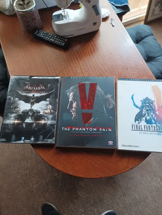 Libros de videojuegos: Batman, MGS V, FF