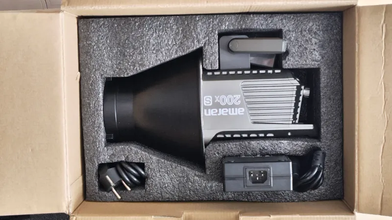 Aputure amaran 200x S Luz LED afbeelding 3