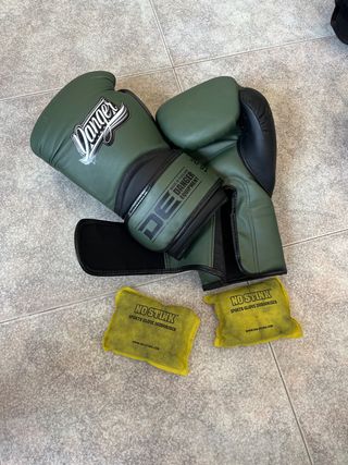 Guantes Boxeo Danger 16 oz Verde