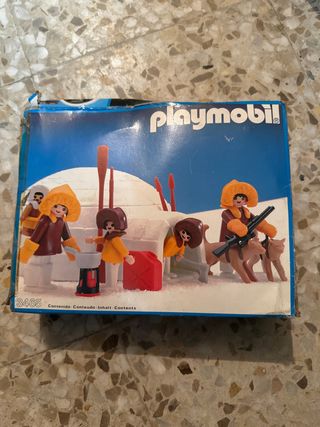 Playmobil 3465 Iglú con figuras