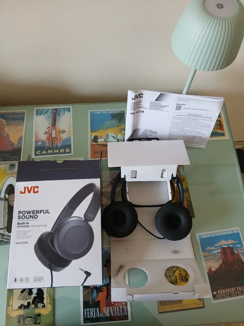 Auriculares JVC HA-S31M con micrófono - Como nuevos afbeelding 3