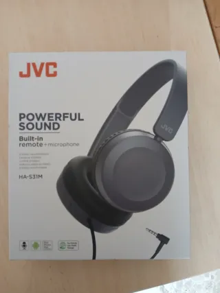 Cuffie JVC HA-S31M con microfono - Come nuove