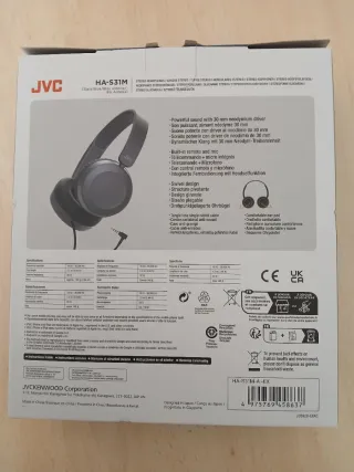 Cuffie JVC HA-S31M con microfono - Come nuove
