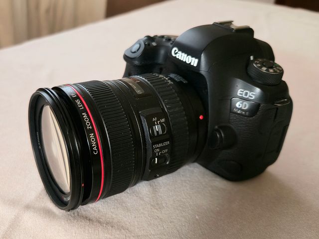 Canon 6D Mark II + Lente EF 24-105mm f/4 L IS