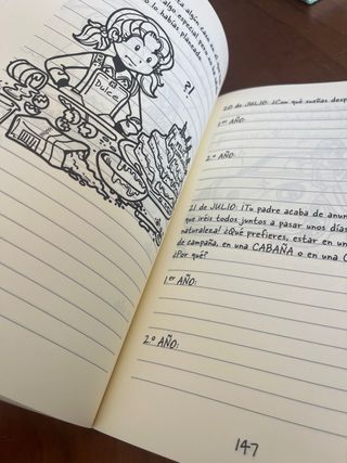 diario de Greg y diario de Nikki Interactivos