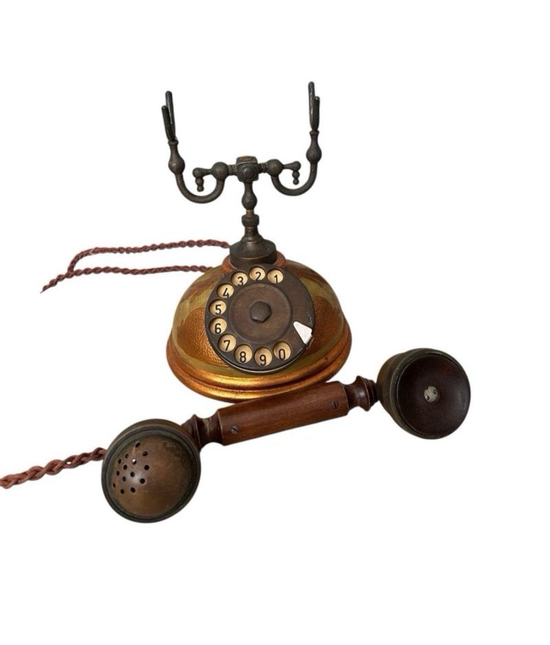 Teléfono antiguo Telcer retro Art Déco afbeelding 3