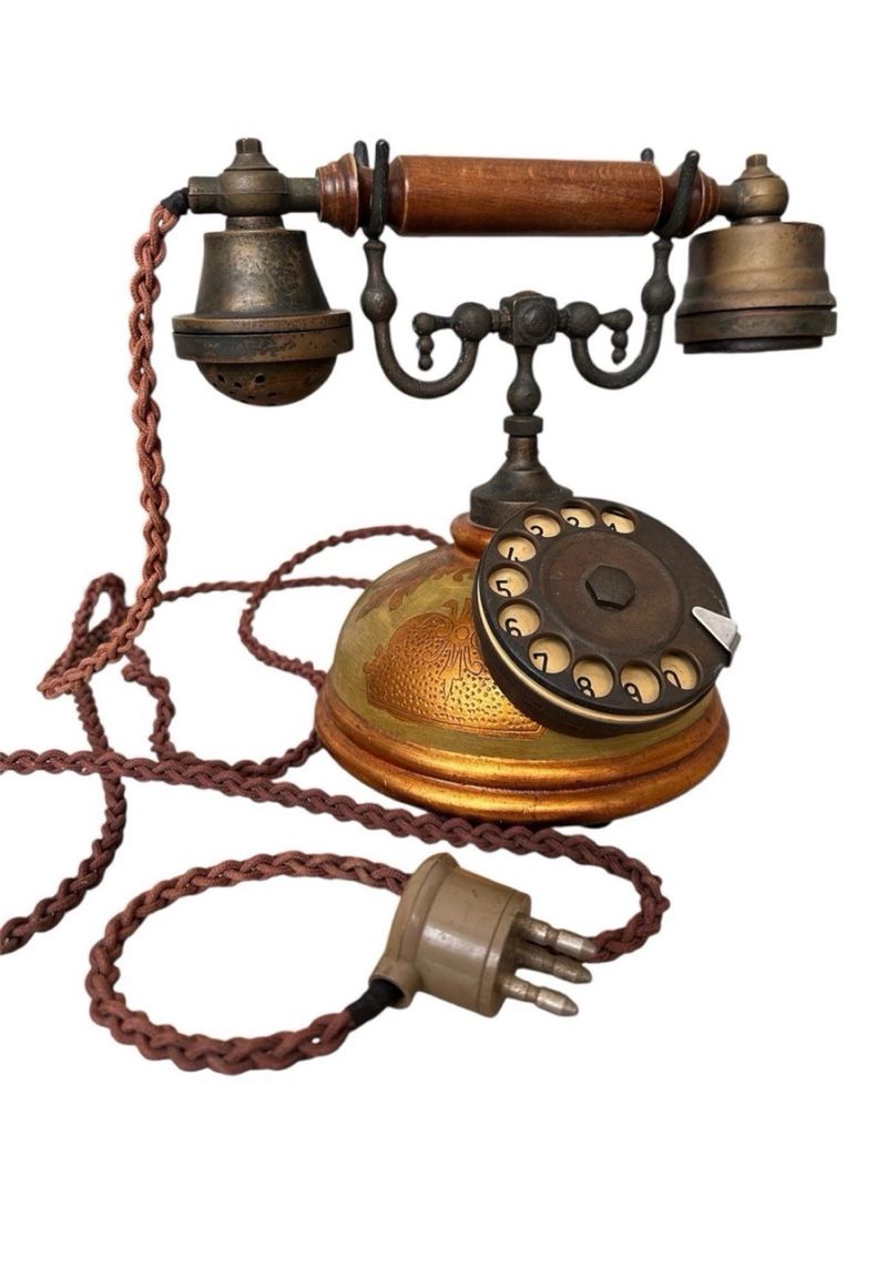 Teléfono antiguo Telcer retro Art Déco afbeelding 2