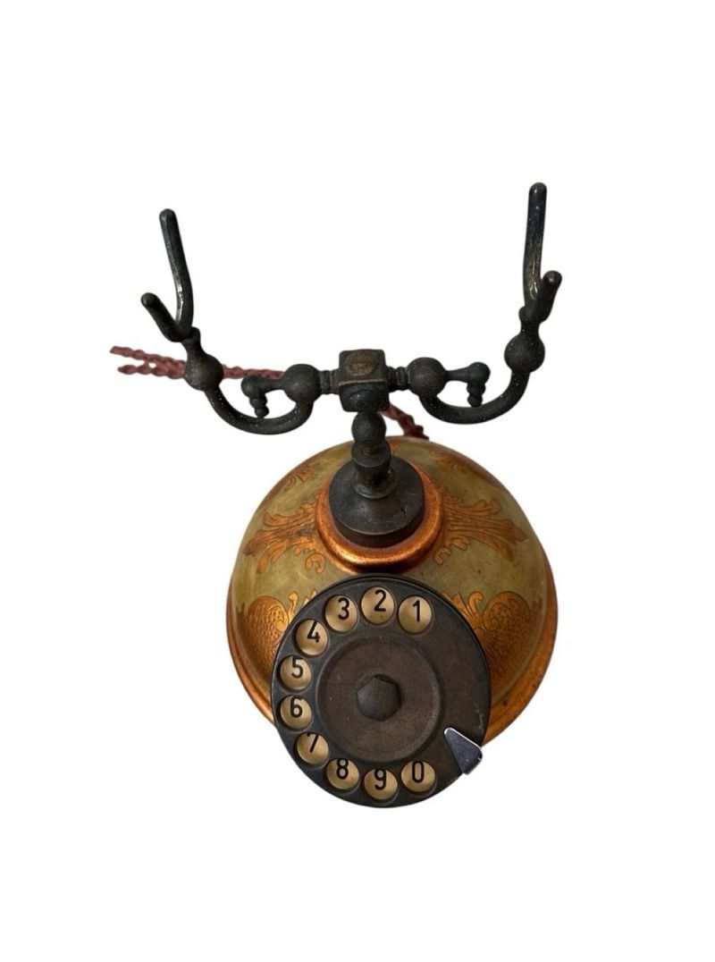 Teléfono antiguo Telcer retro Art Déco afbeelding 6