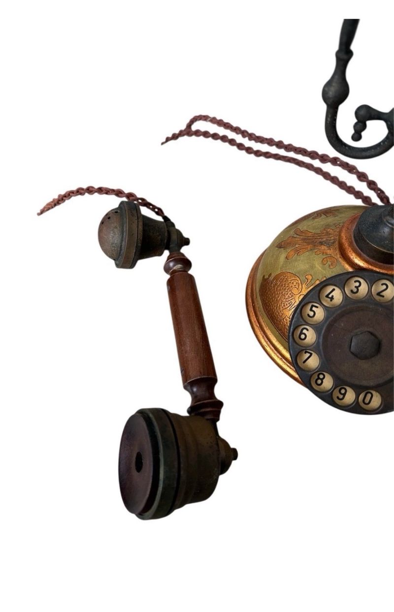 Teléfono antiguo Telcer retro Art Déco afbeelding 4
