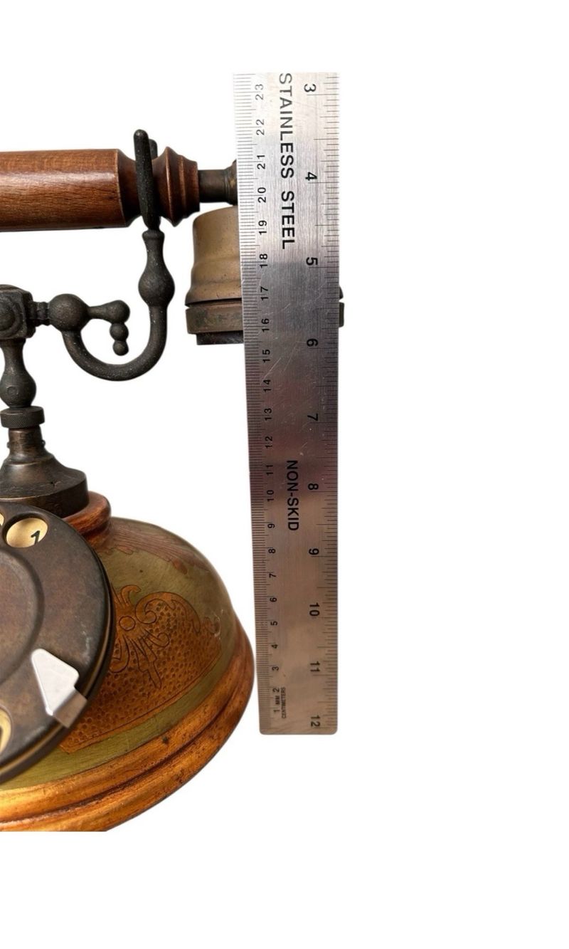 Teléfono antiguo Telcer retro Art Déco afbeelding 9