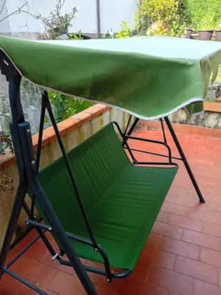 Dondolo da giardino 3 posti