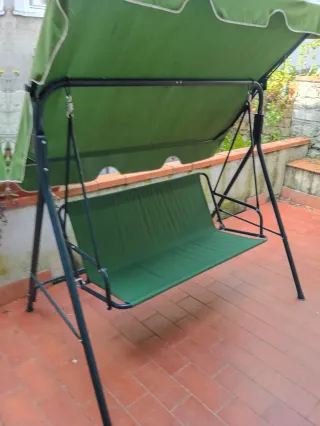 Dondolo da giardino 3 posti