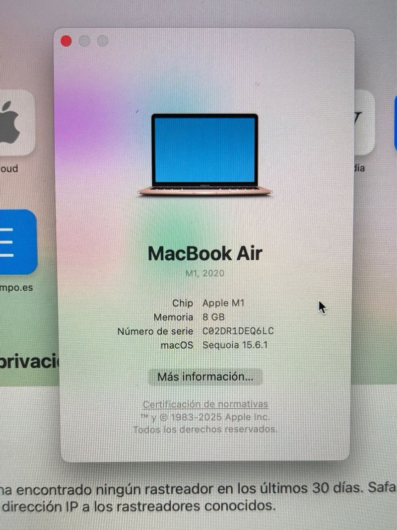 MacBook Air M1 Oro afbeelding 2