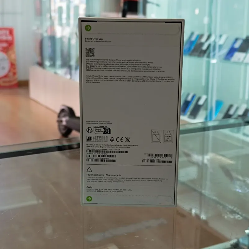iPhone 17 Pro Max 256GB Naranja afbeelding 2