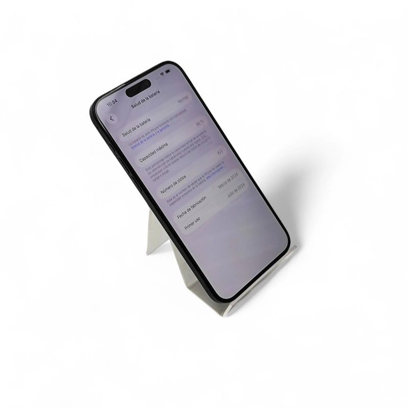 IPHONE 15 PRO MAX 256GB 90% SALUD BAT COLOR NEGRO afbeelding 4