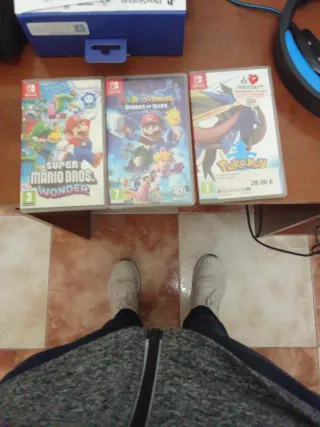 Juegos Nintendo Switch: Mario Wonder, Mario Rabbid