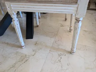 5 Sillas Comedor Estilo Gustaviano Madera