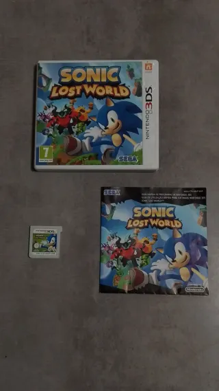 Sonic Lost World Nintendo 3DS