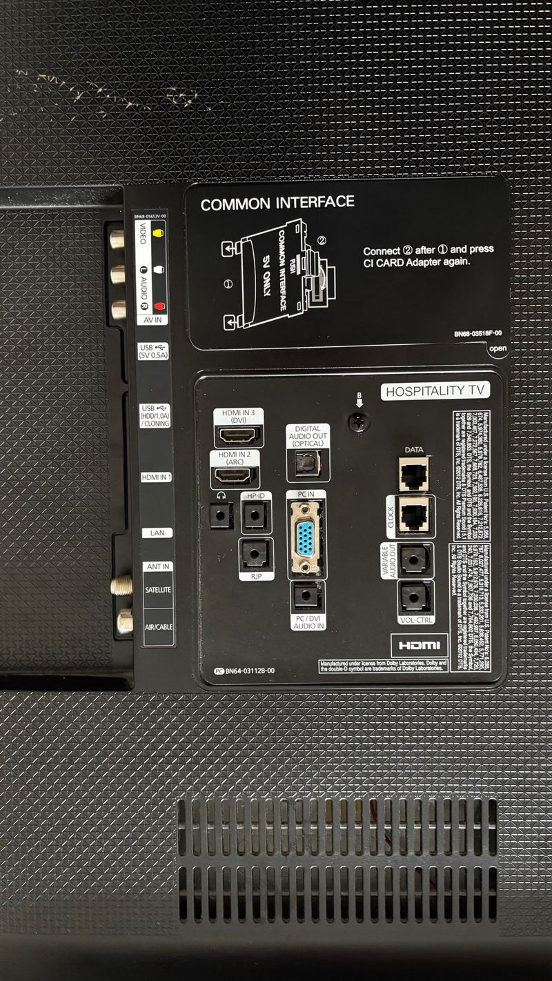 Televisor Samsung 55 Negro afbeelding 3