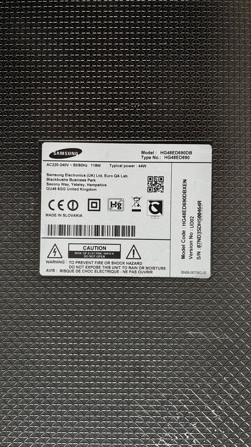 Televisor Samsung 55 Negro afbeelding 2