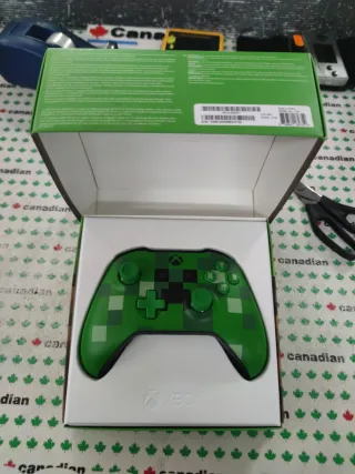 Xbox Minecraft Creeper Wireless Controller