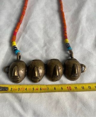 Collana tribale Naga Nagaland Testa Trophies