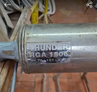 Tubo de escape THUNDER RGA 1500 SEAT 124