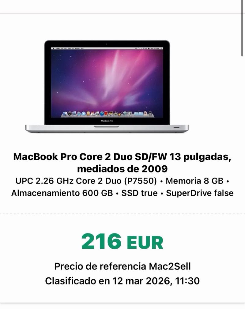 MacBook Pro 13” 2009 afbeelding 5
