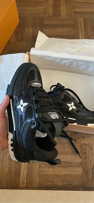 Zapatillas Louis Vuitton Skate Negras