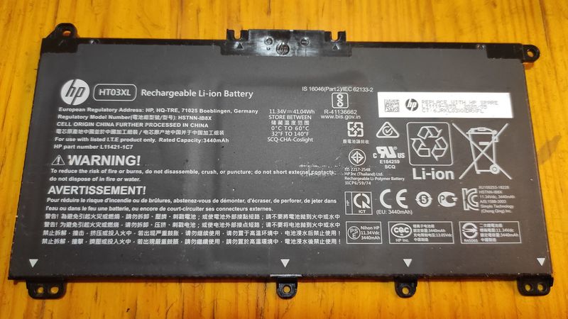 Batería HP HT03XL 3440mAh Li-ion