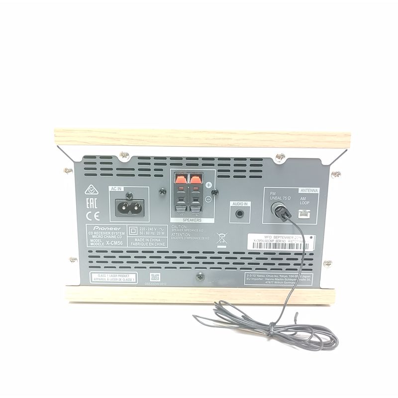 Minicadena Bluetooth Pioneer X-CM56 233951 afbeelding 3