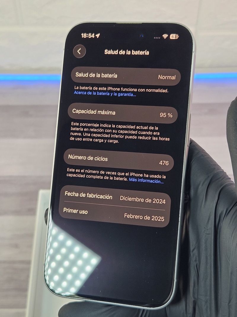 !!CHOLLO!! iPhone 16 128GB 95% Bat IMPECABLE afbeelding 6