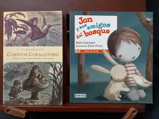 Lote 5 libros infantiles tapa blanda